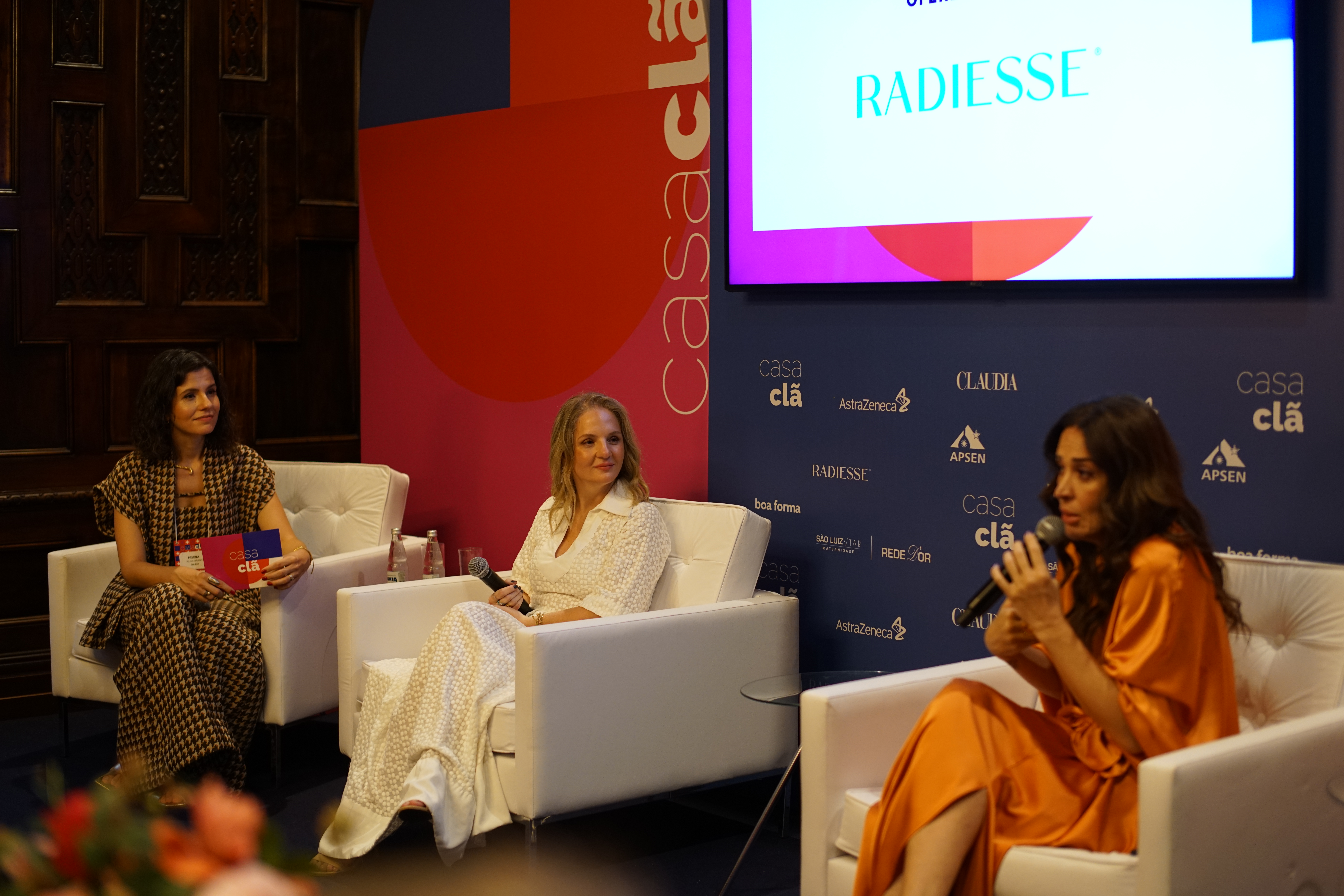 Claudia Raia e Giovana Pacini refletem sobre etarismo na Casa Clã 2024