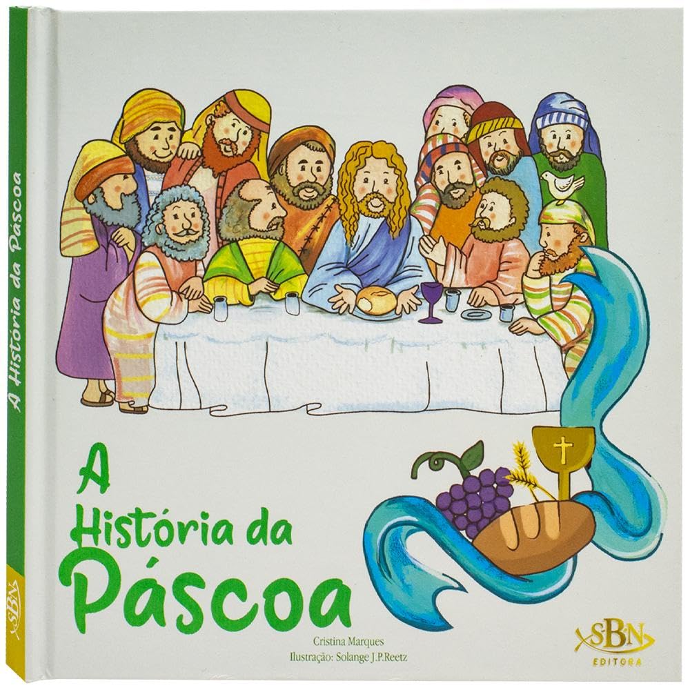 Livro sobre a história da Páscoa.