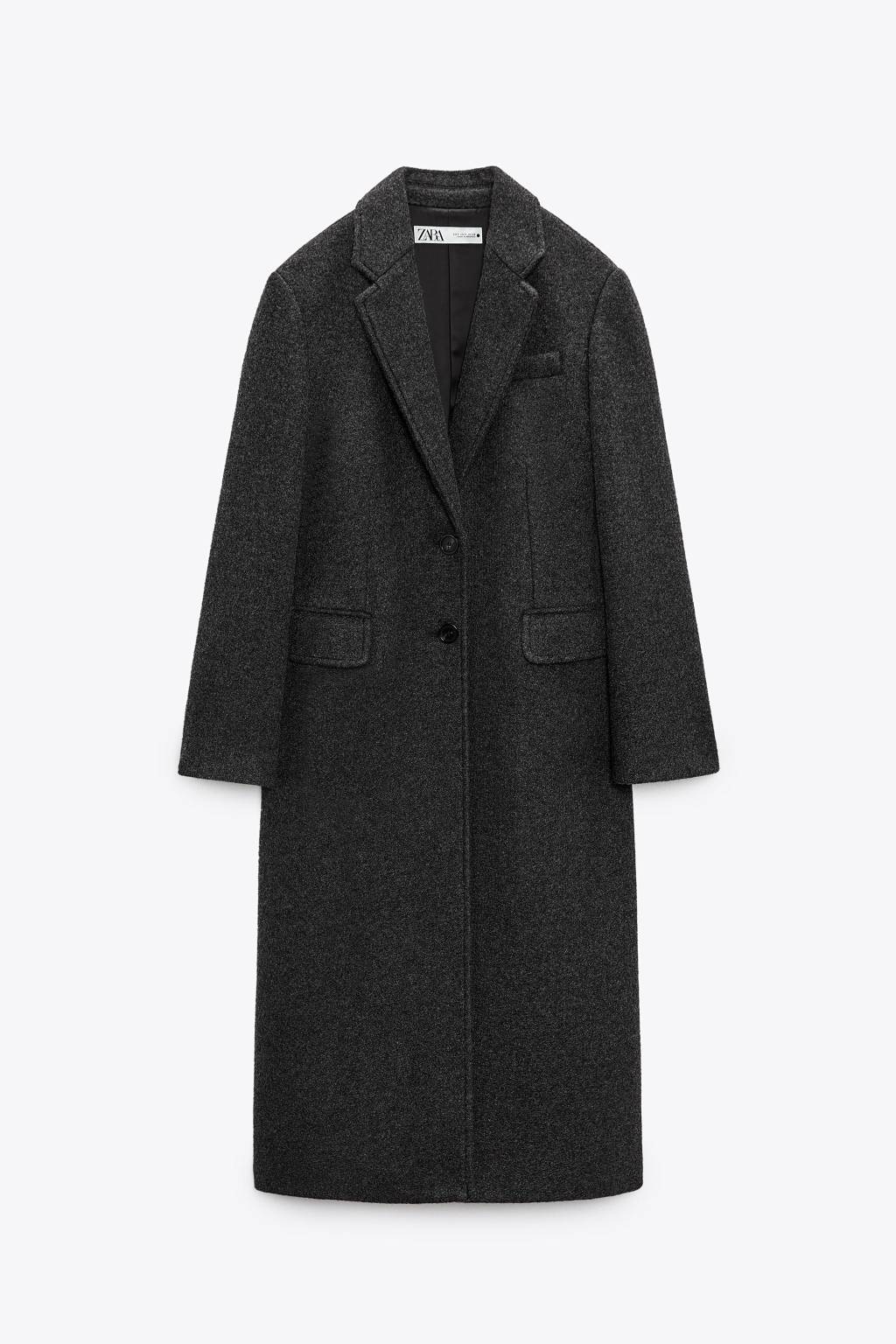 trench coat de lã