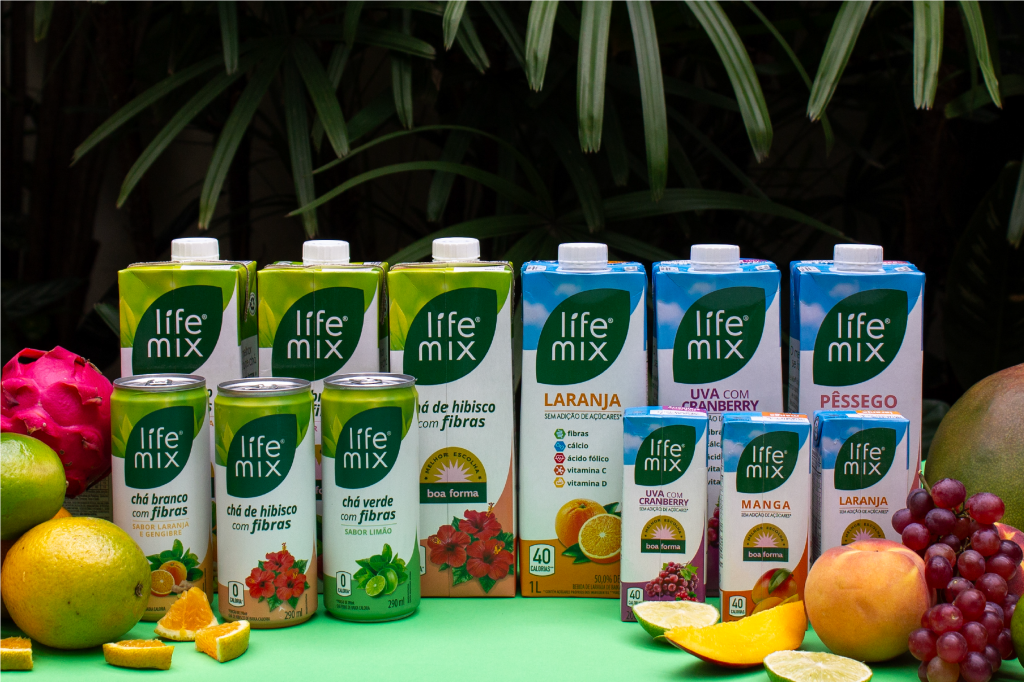 Life Mix e Boa Forma lançam linha de bebidas saudáveis