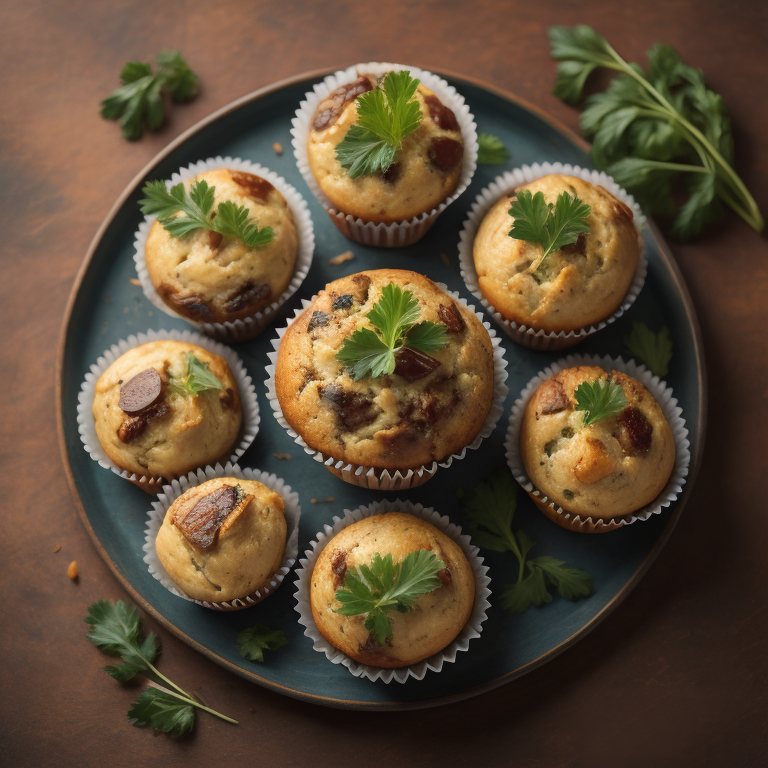 Receita muffin de vegetais prático e saudável