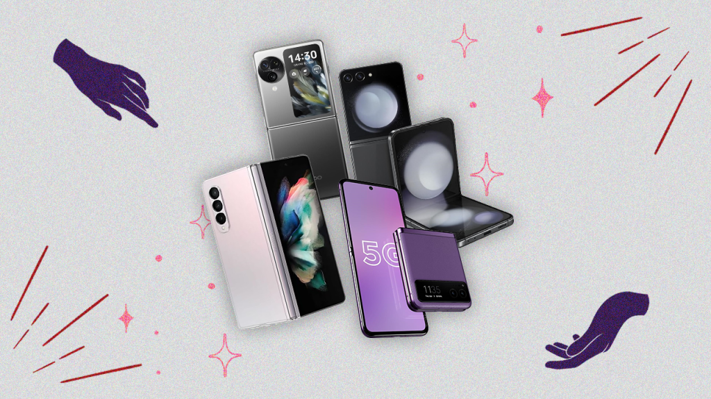 Os melhores smartphones flip para você comprar