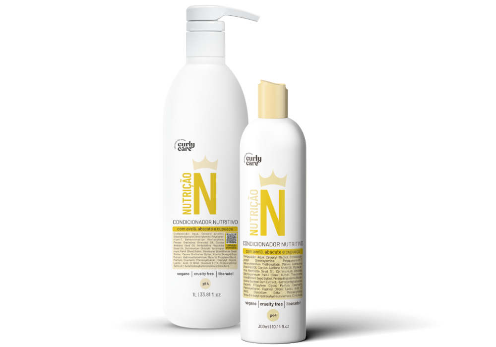 Condicionador para cabelo crespo da CURLY CARE