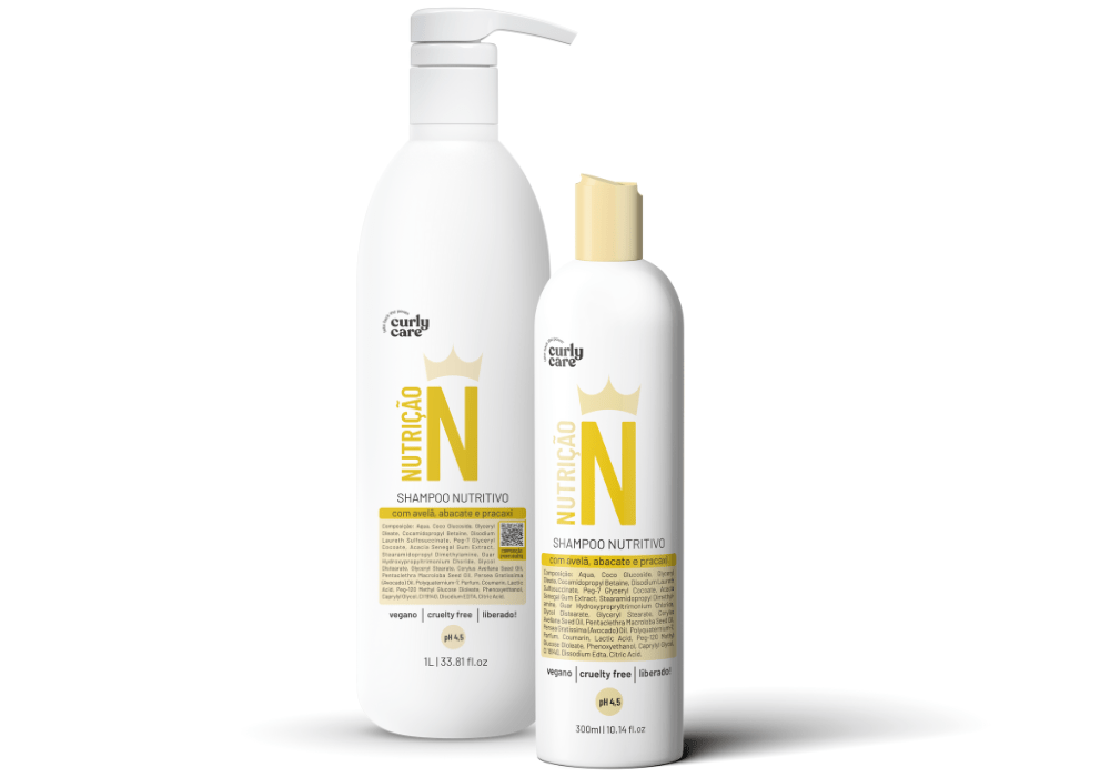 Shampoo para cabelo crespo da CURLY CARE