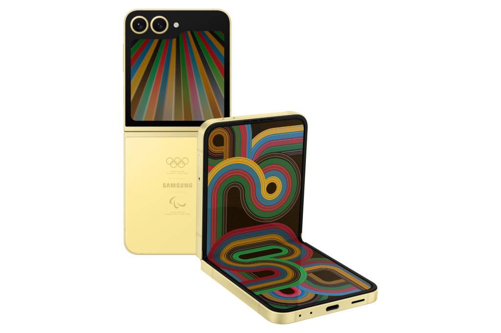 Galaxy Z Flip6 Olympic Edition Galaxy Z Flip6, na edição olímpica: presente para 17.000 atletas que disputaram os jogos