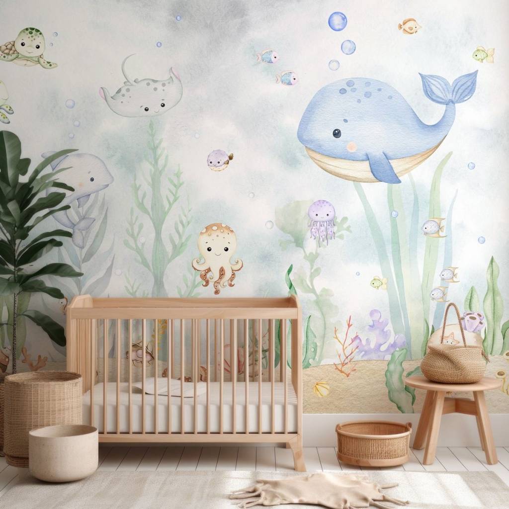 quarto-infantil-decoração-fundo-do-mar-2 quarto-infantil-decoracao-fundo-do-mar-2