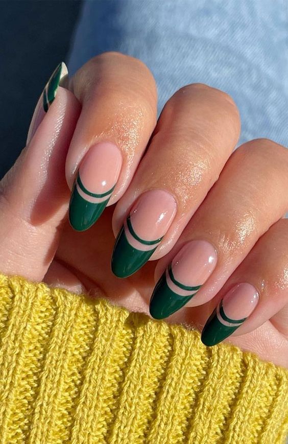 francesinha-verde-nail-art 5 inspirações de unhas verdes decoradas para apostar nessa primavera