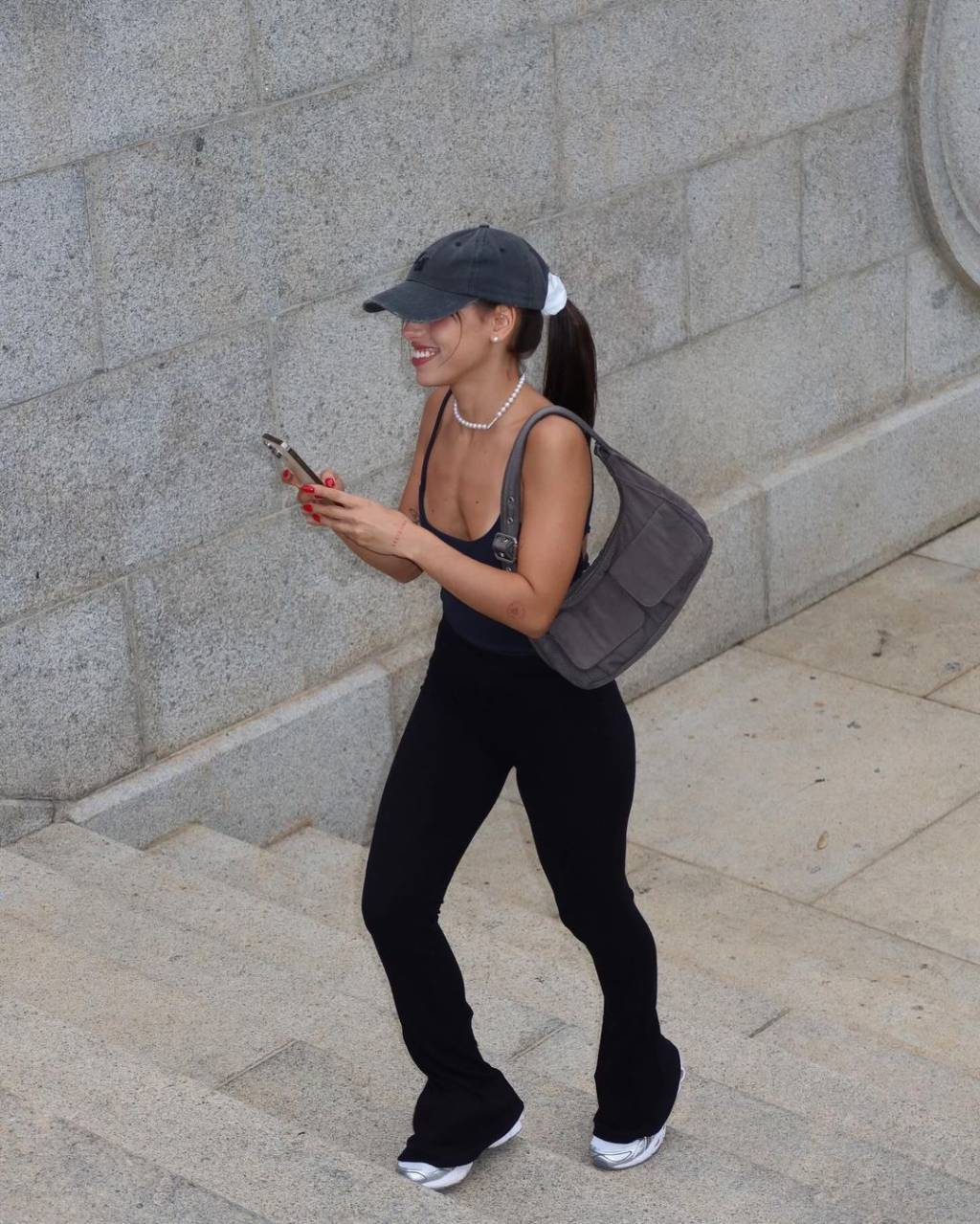 look-de-pilates Look all black para ir ao pilates