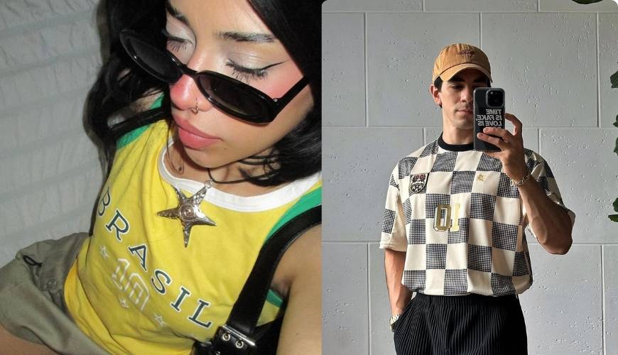Blokecore: aprenda a usar camisa de time em looks estilosos