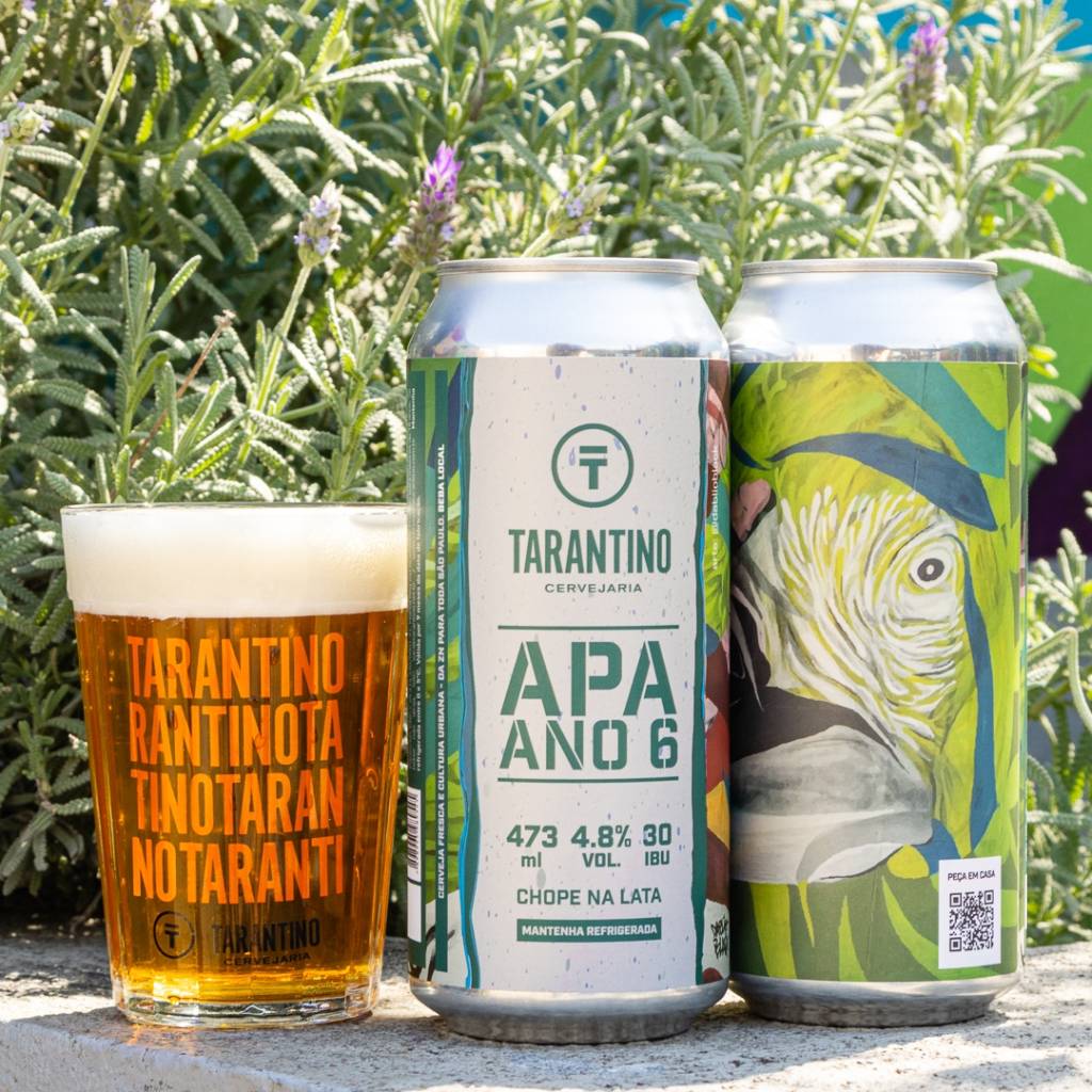 cervejaria-tarantino (6) Rótulo para a edição comemorativa de 6 anos tem estampa do grafiteiro Dablio Black