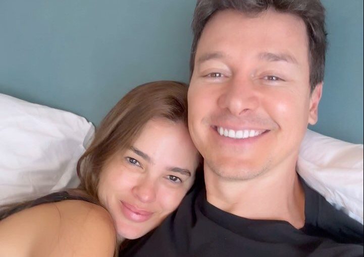 Vera Viel, esposa de Rodrigo Faro, é internada após descobrir nódulo na coxa