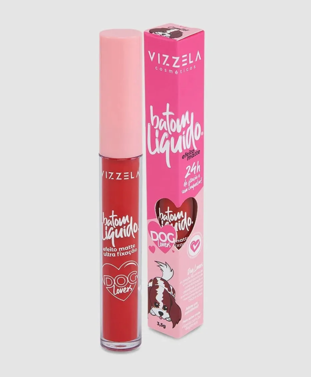 Batom Líquido Vizzela - Cor 08 Cavalier
