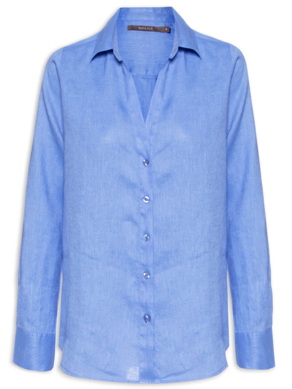 Camisa social azul