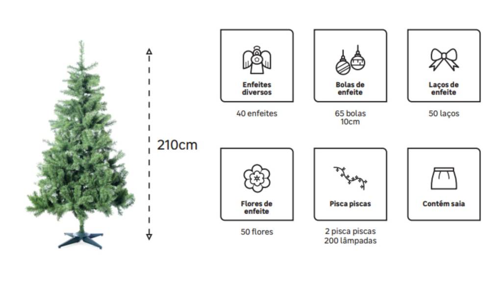 decoração-árvore-grande Quantos enfeites cabem em uma árvore de Natal? Decoradora explica