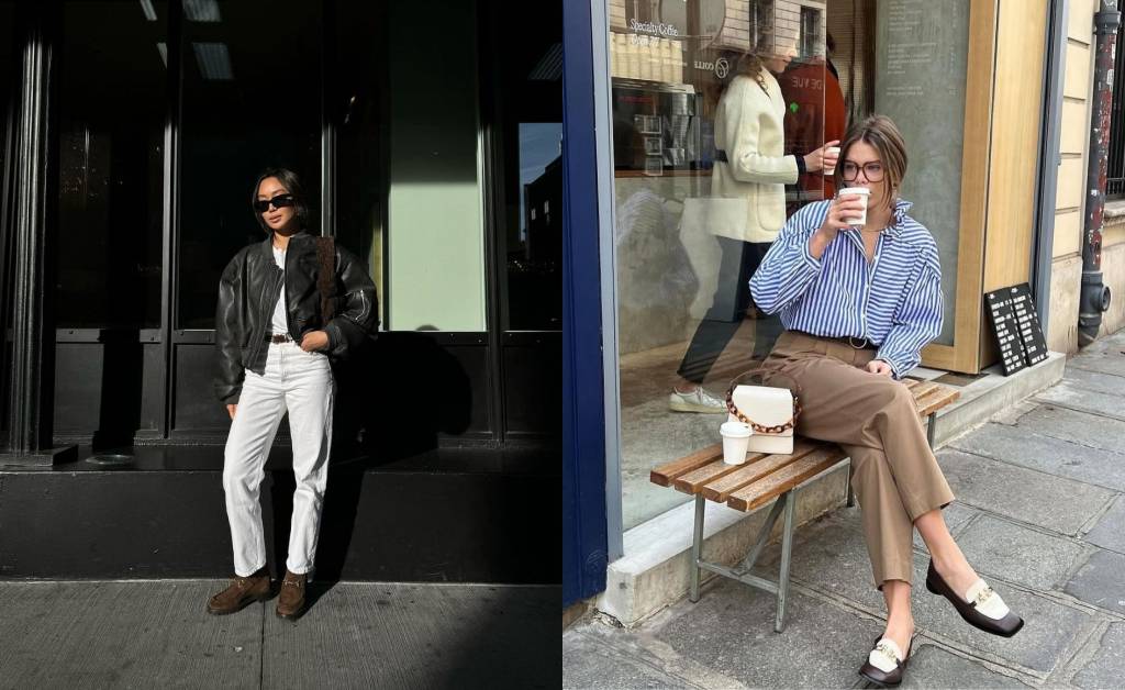 6 looks incríveis com o loafer, sapato tendência de 2025