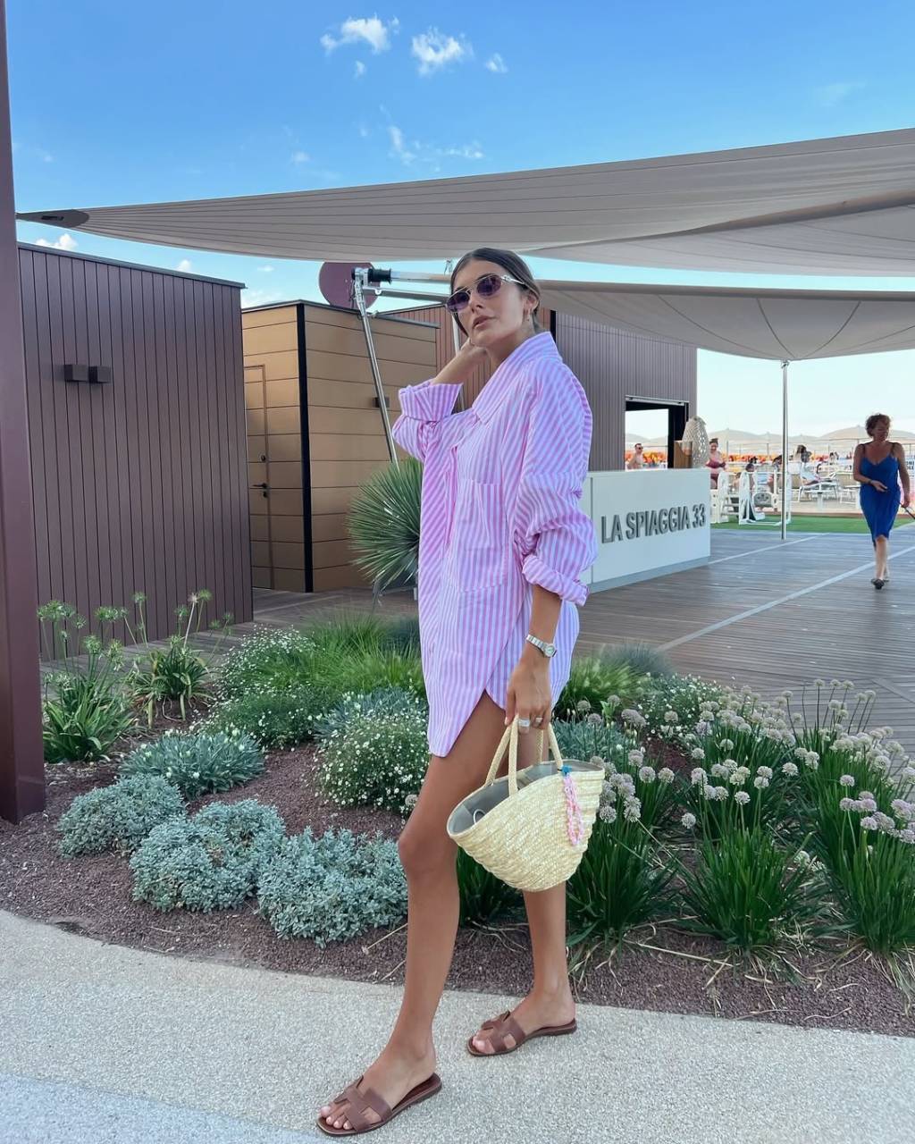 look-praia-camisa-listrada Inspirações com camisa listrada