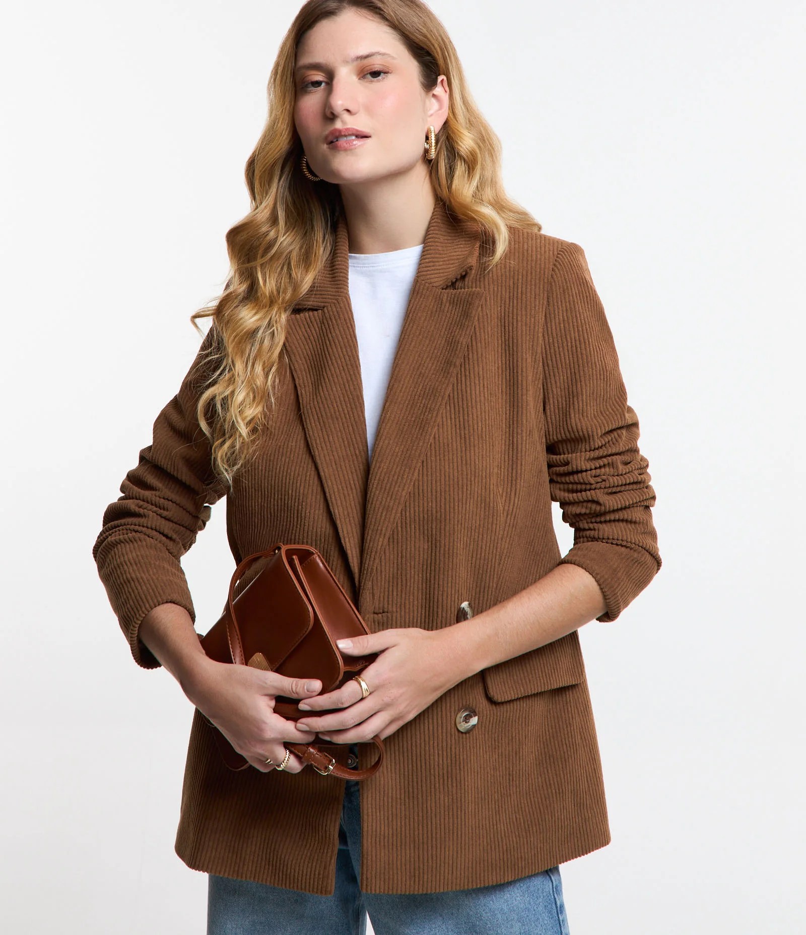 Blazer marrom