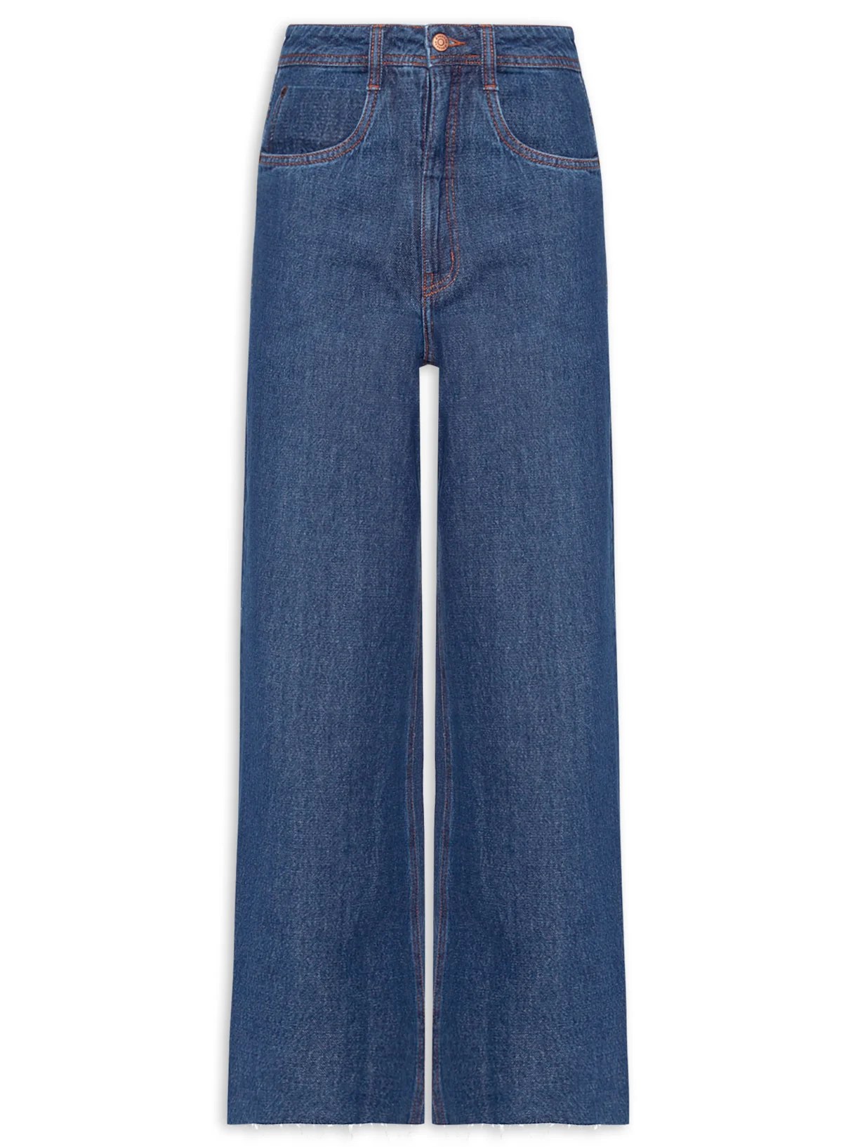 Cal&ccedil;a jeans reta