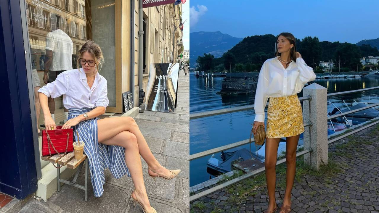 Camisa social branca serve para looks formais e informais