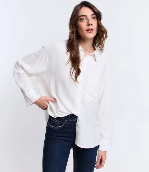 Camisa social branca