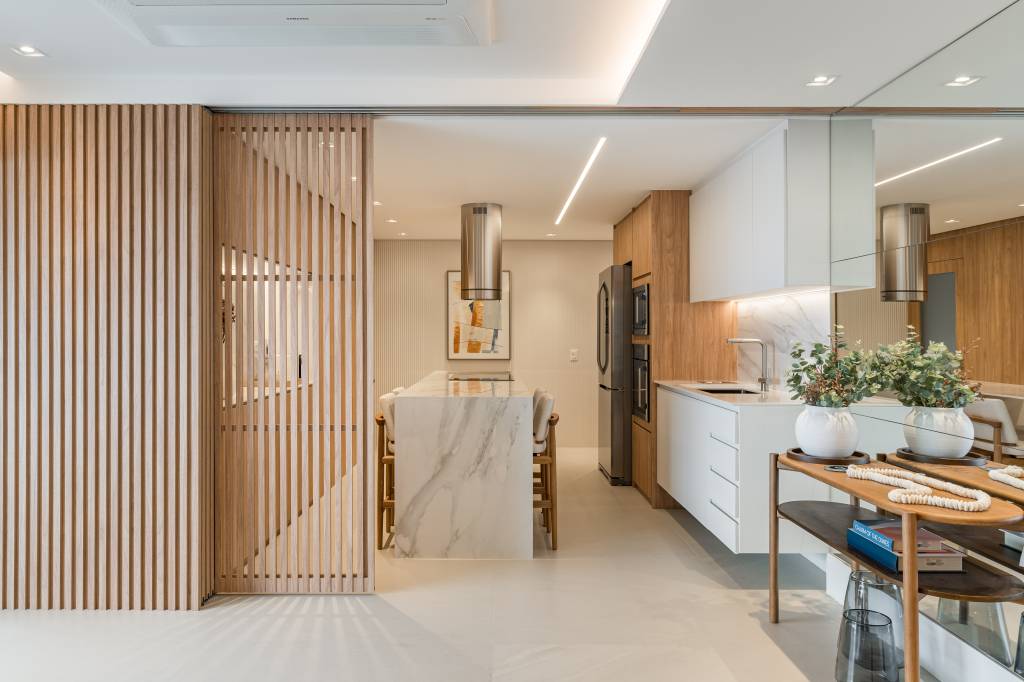 cozinha-madeira-decoração-tendência 10 tendências de decoração que devem invadir as cozinhas em 2025