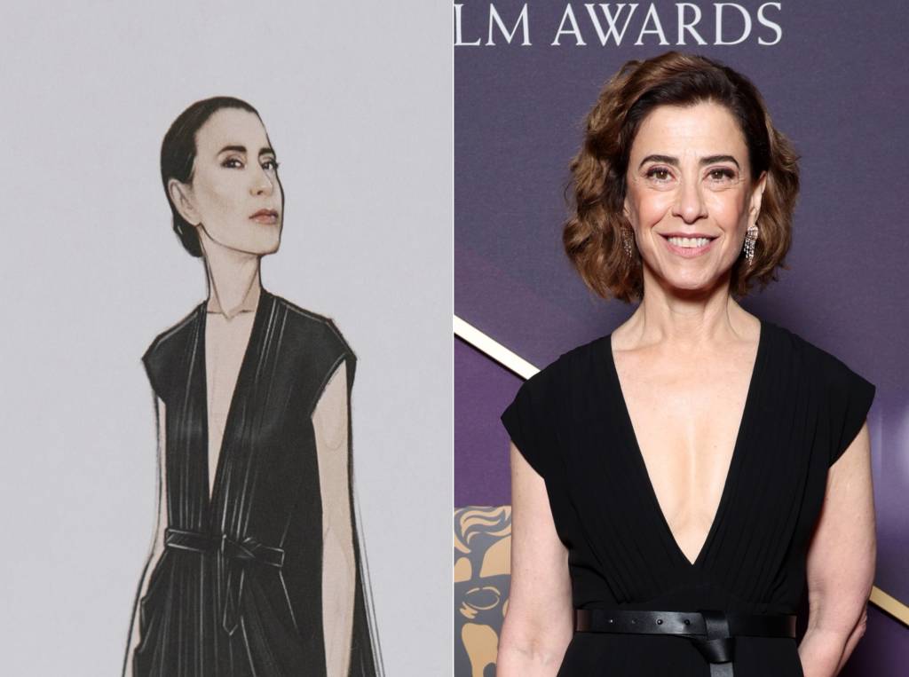 Os segredos por trás do vestido Dior que Fernanda Torres usou no BAFTA
