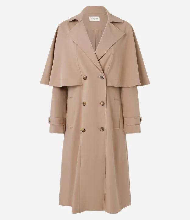 Look com trench coat e all star