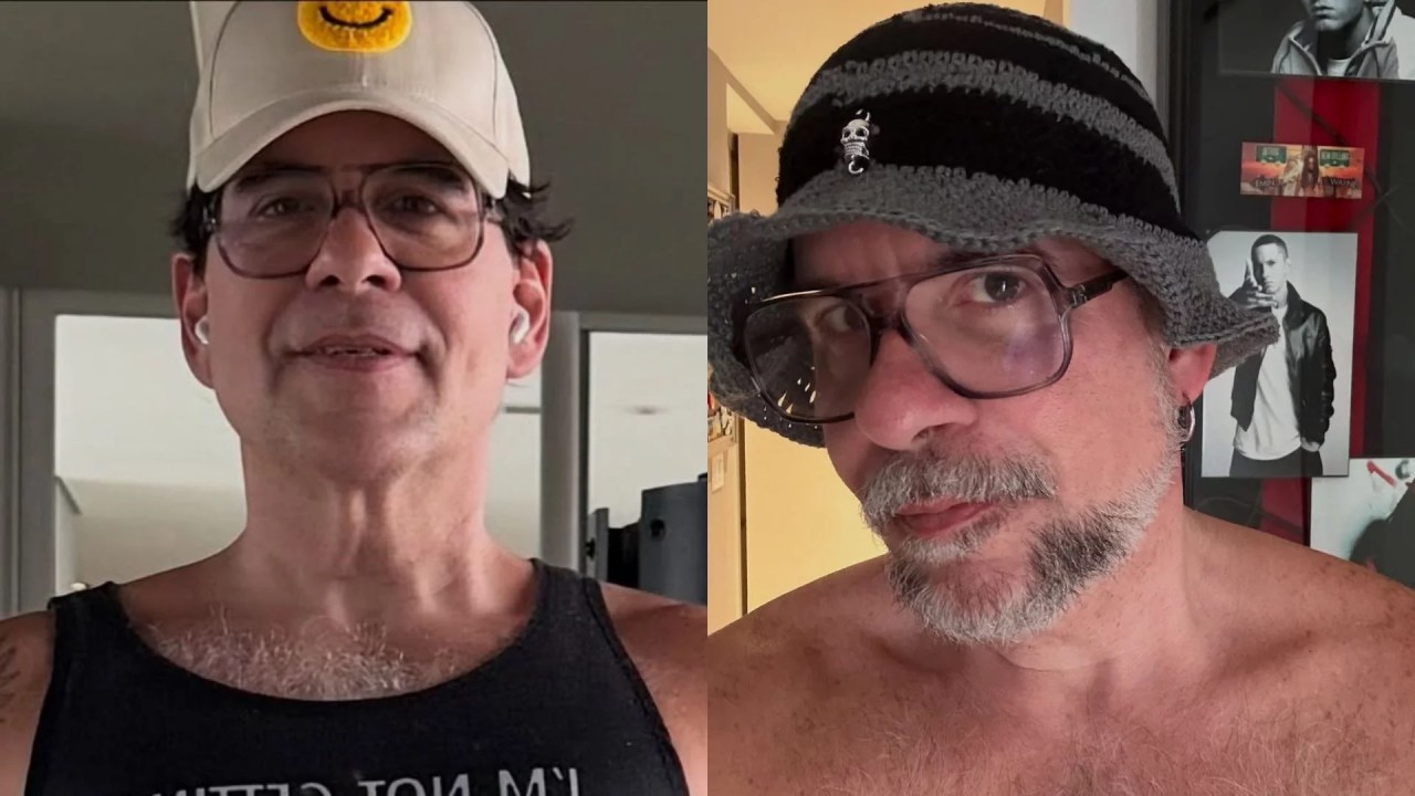 Ator comemorou a transformação em suas redes sociais.