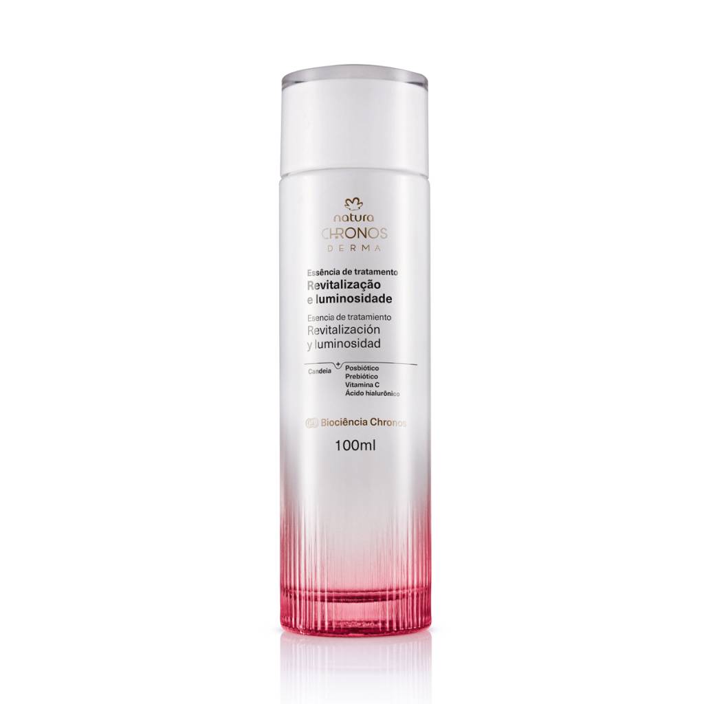 Essência de tratamento revitalização e luminosidade Chronos Derma, de Natura Essência de tratamento revitalização e luminosidade Chronos Derma, de Natura