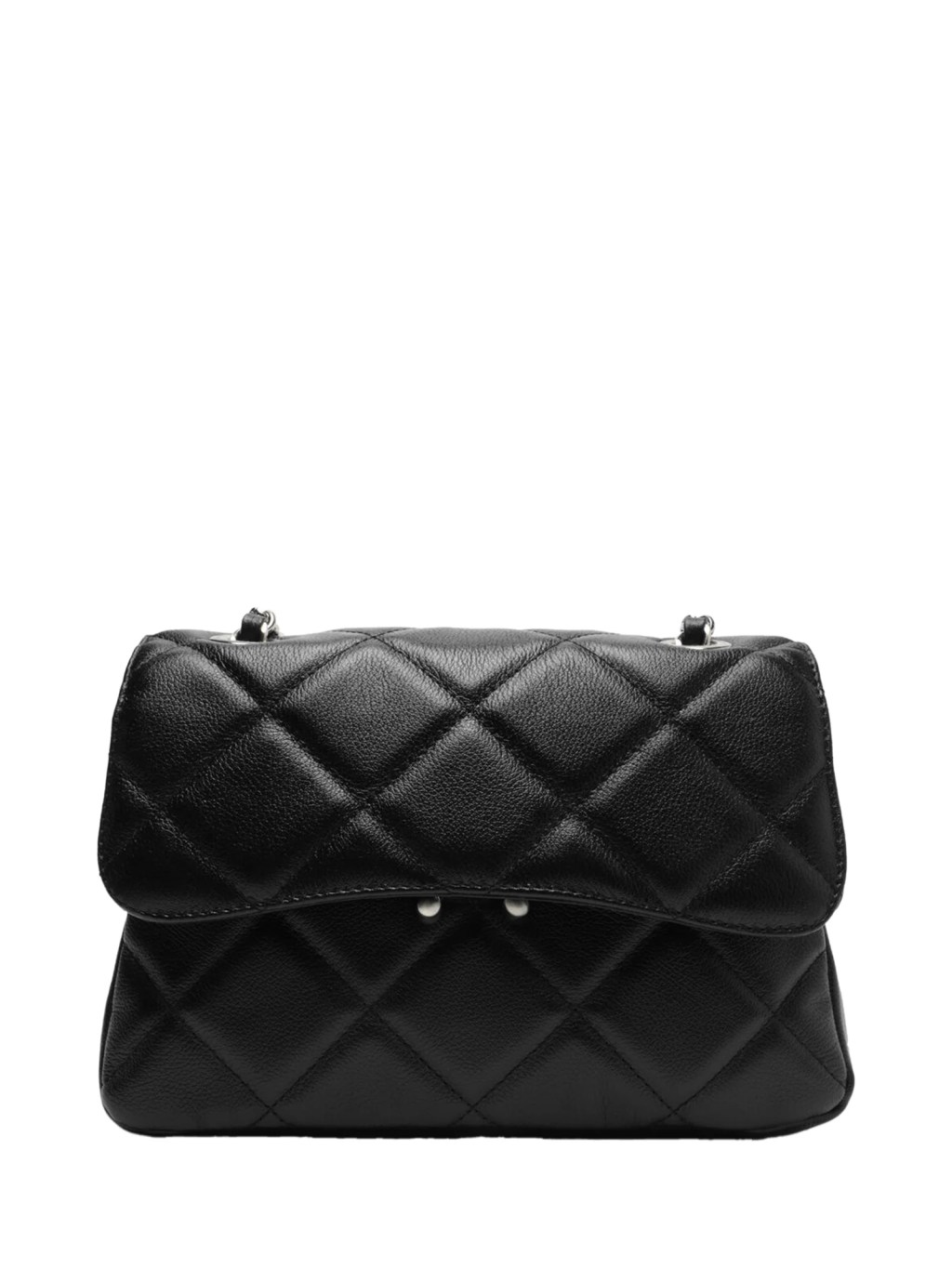Bolsa de couro preta