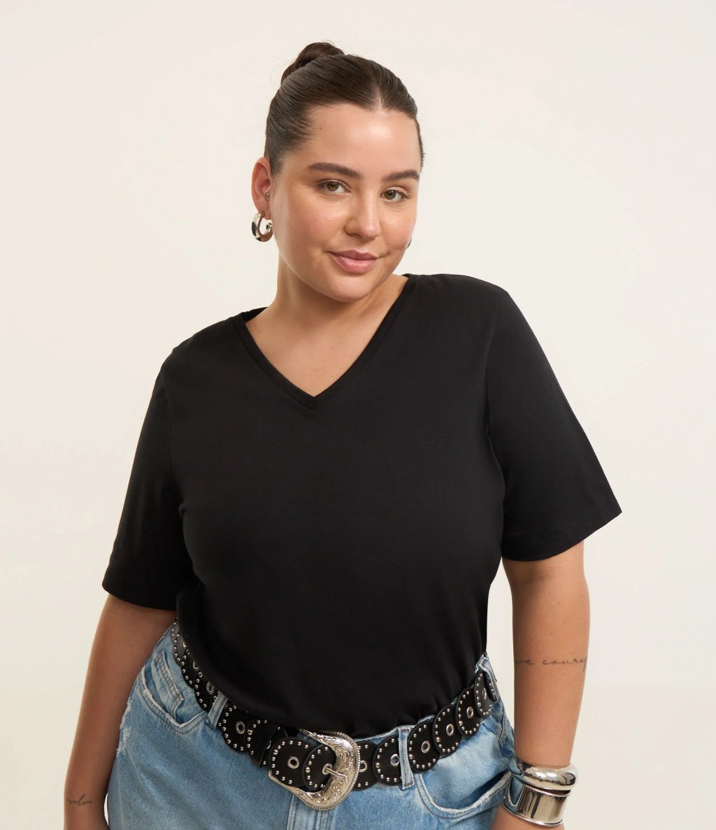 Camiseta preta