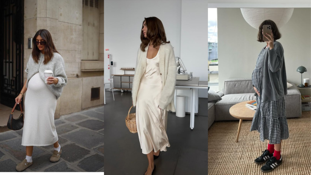 cardigan-com-vestido Cardigan com vestido é um look ultrafeminino