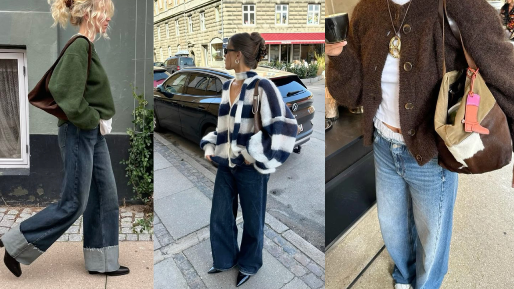 cardigan-e-calça O cardigan vai bem com qualquer modelo de calça