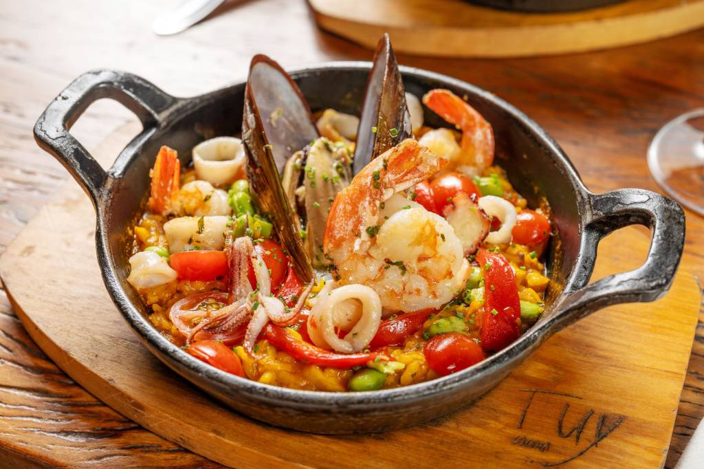 pascoa-sem-bacalhau-Arroz com Frutos do Mar Arroz com frutos do mar