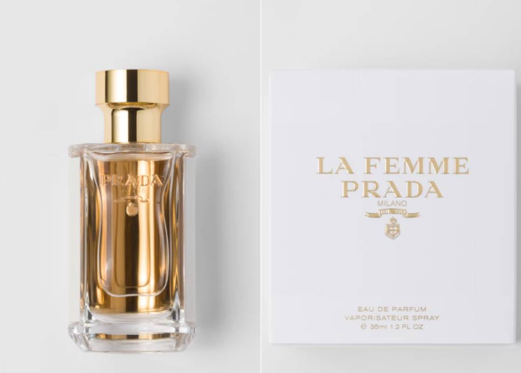 marcas-de-luxo-prada Le Femme Prada é o item mais em conta na Prada, por R$ 630