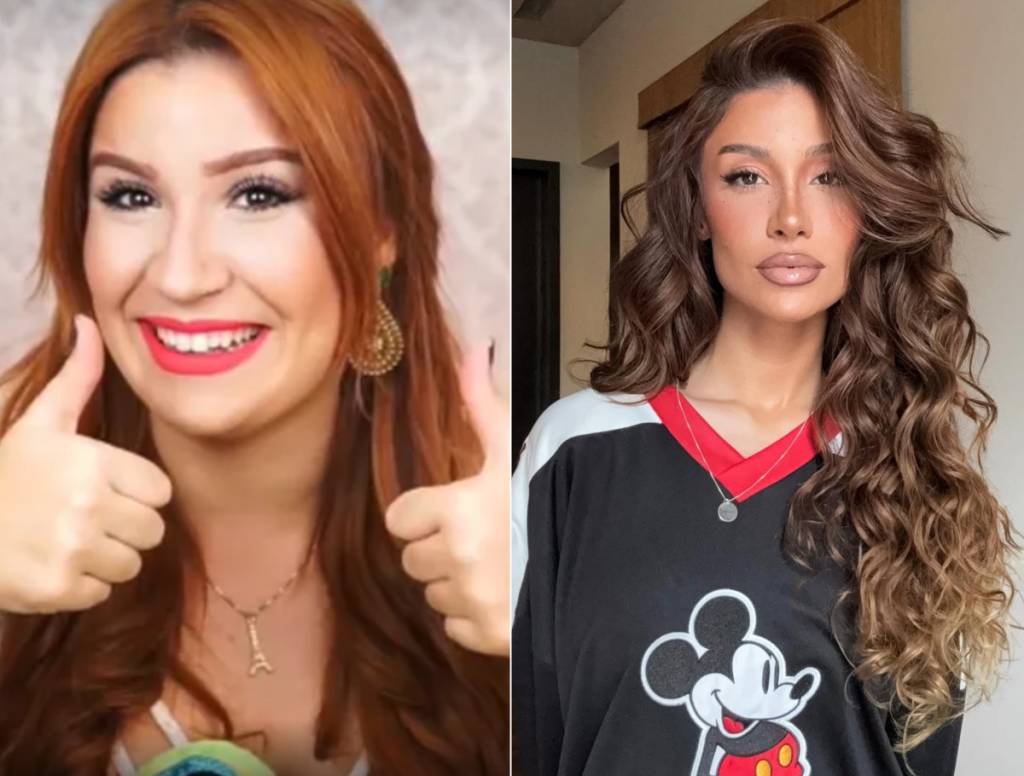 A influenciadora Bianca Andrade antes e depois da fama
