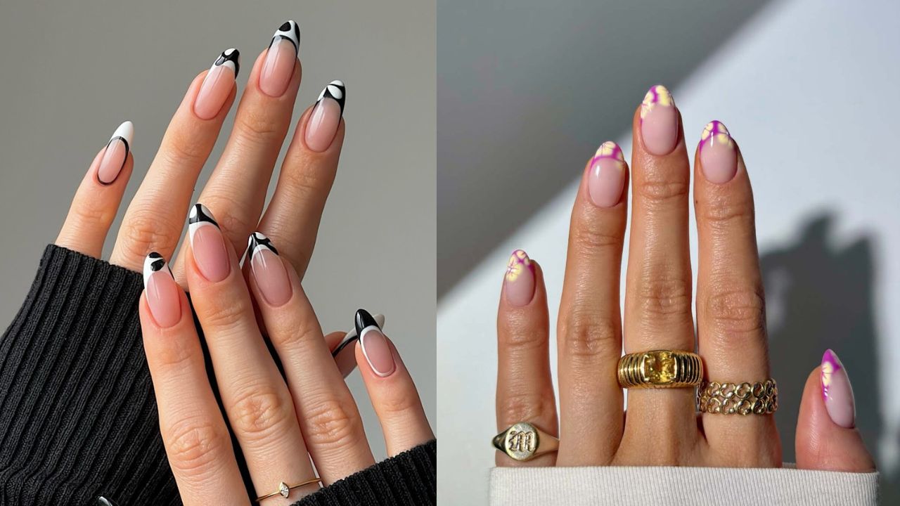 Inspire-se nestas versões inovadoras de francesinhas para ter unhas que impressionam.