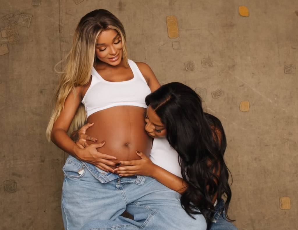 Foi na barriga de Brunna Gonçalvez que Zuri foi gerada