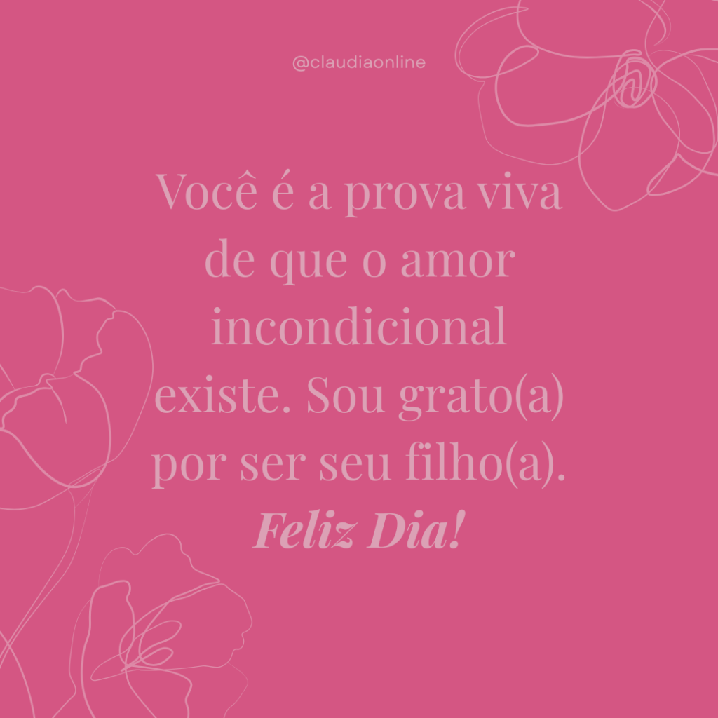 Mensagens de Dia das Mães para enviar no WhatsApp.