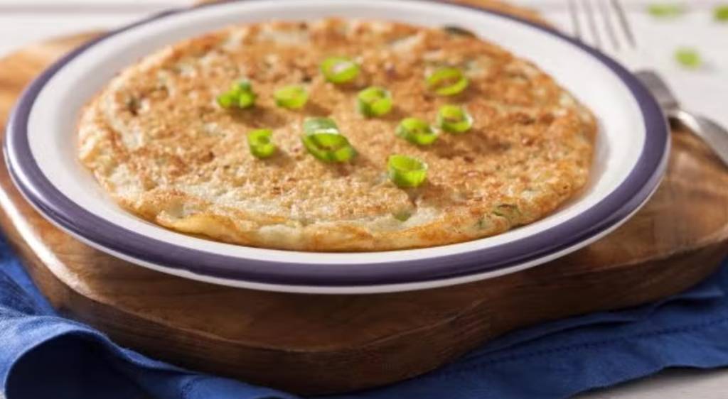 omeleite-variar-jantar-omelete-sem-ovo Omelete sem ovo é feito com grão-de-bico, aveia e especiarias