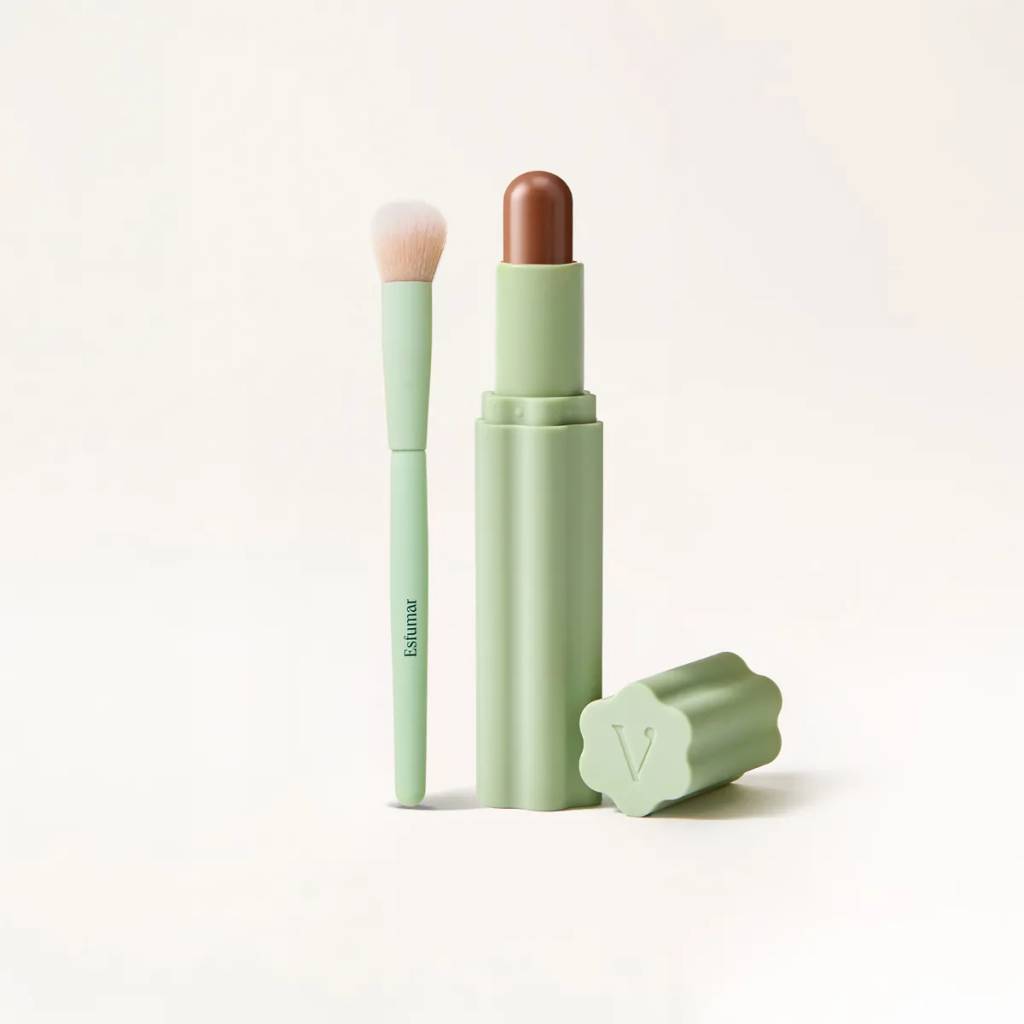 Stick Tudo Sombra com pincel aplicar, de Vic Beaut&eacute;