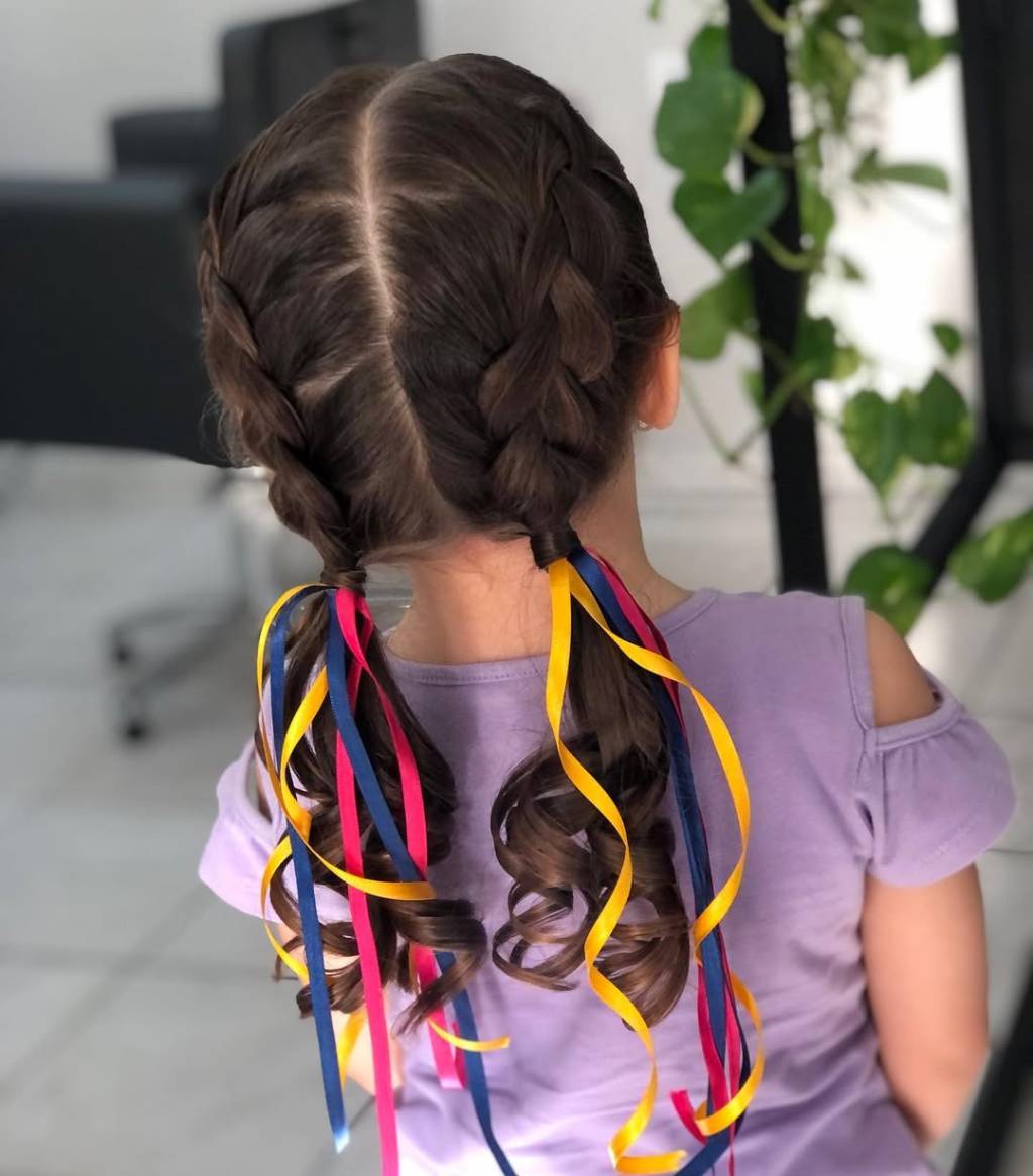 penteado-infantil-festa-junina Penteado de festa junina para crianças
