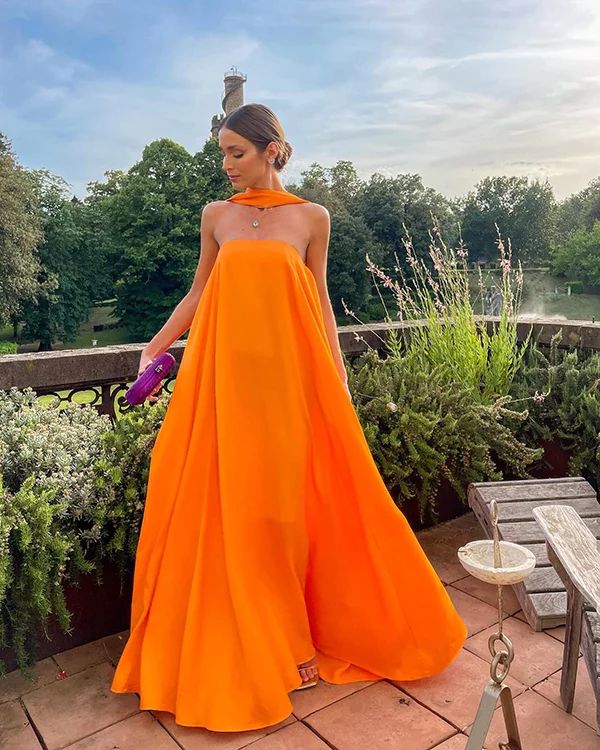 vestido fluido e leve vestidos em alta para casamentos