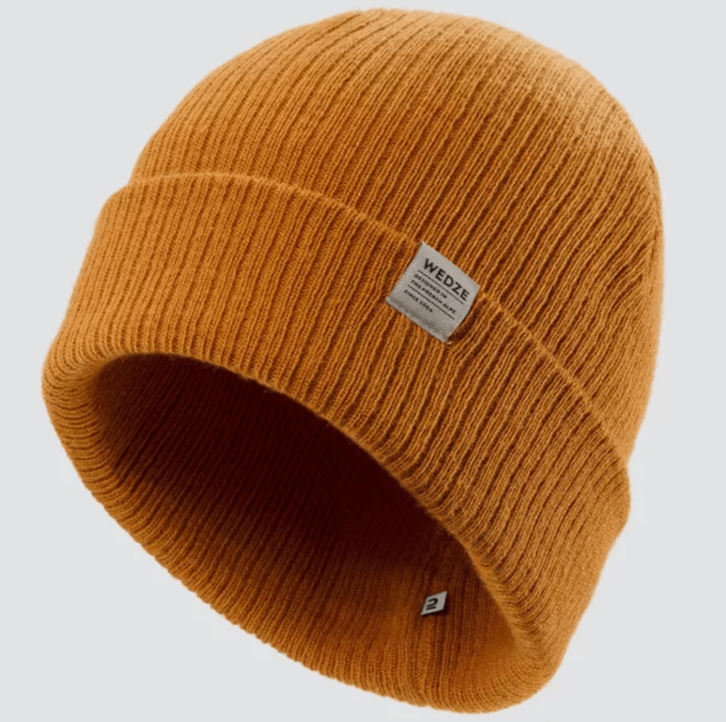 Gorro caramelo, de Decathlon