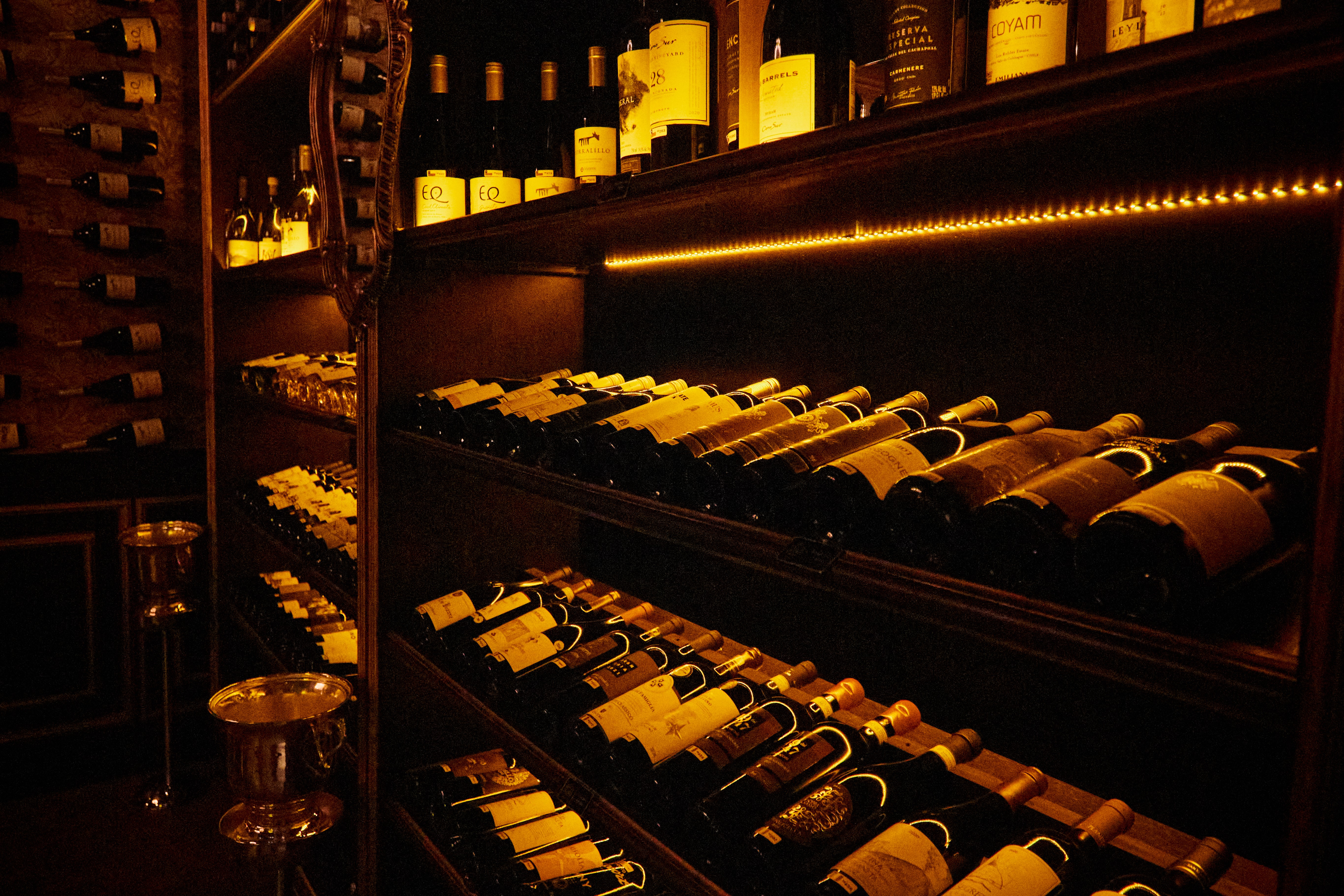 Restaurantes com boa carta de vinhos