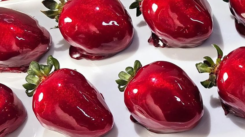 Doce de morango caramelizado