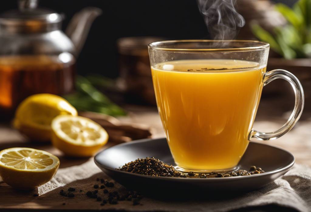 Chá de Cúrcuma com pimenta-do-reino tem ação anti-inflamatório e termogênica.