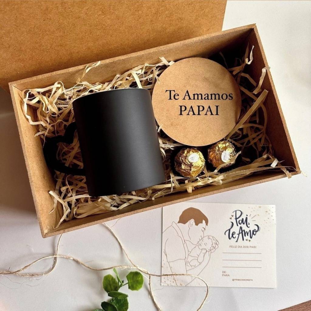 Lembrancinha para o dia dos pais - caneca.