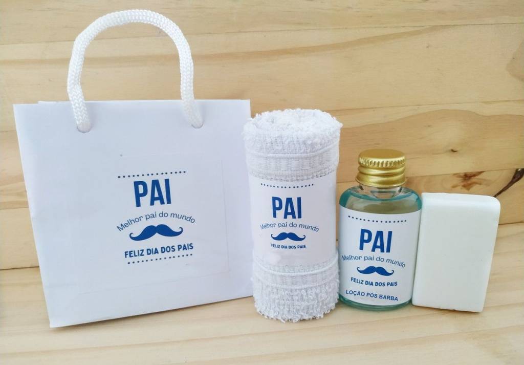 Lembrancinha para o dia dos pais - kit barbearia.