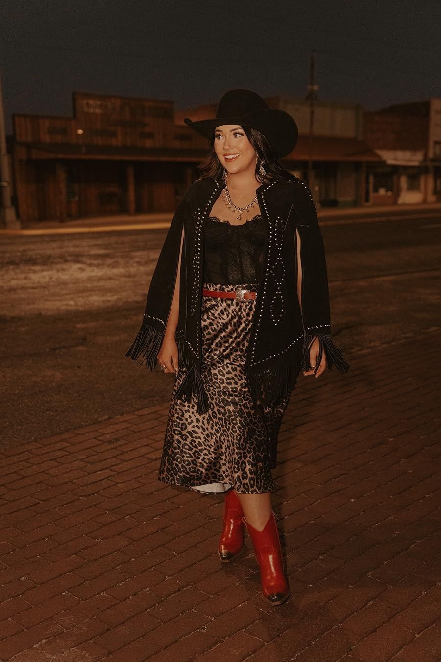 look country com animal print &eacute; uma aposta certeira